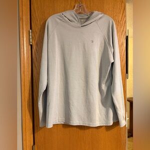 TBMPOY Womens UPF 50+ Sun Protection Hoodie. Grey. Size XL